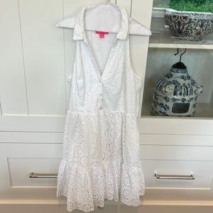 Lilly Pulitzer Trisha White Eyelet Dress